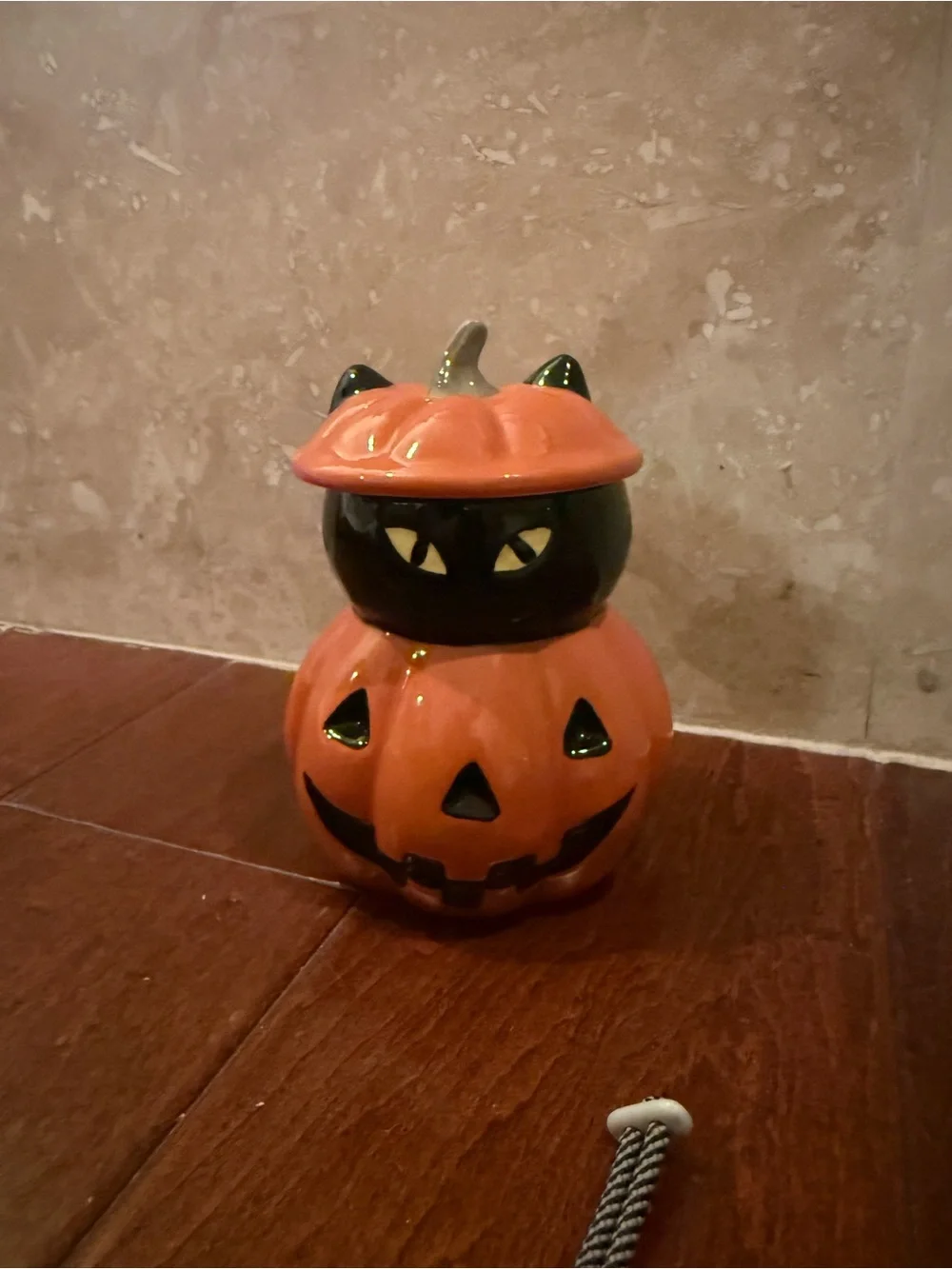 Pottery Barn festive orange